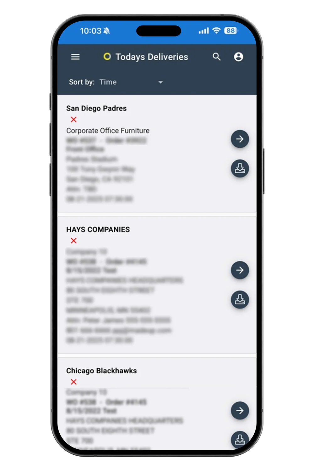 Contract Furniture ERP Software web screen2